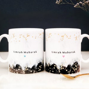 Umrah Mubarak Mug Set - Umrah Gifts - MG 54