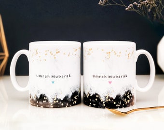 Umrah Mubarak Mug Set - Umrah Gifts - MG 54