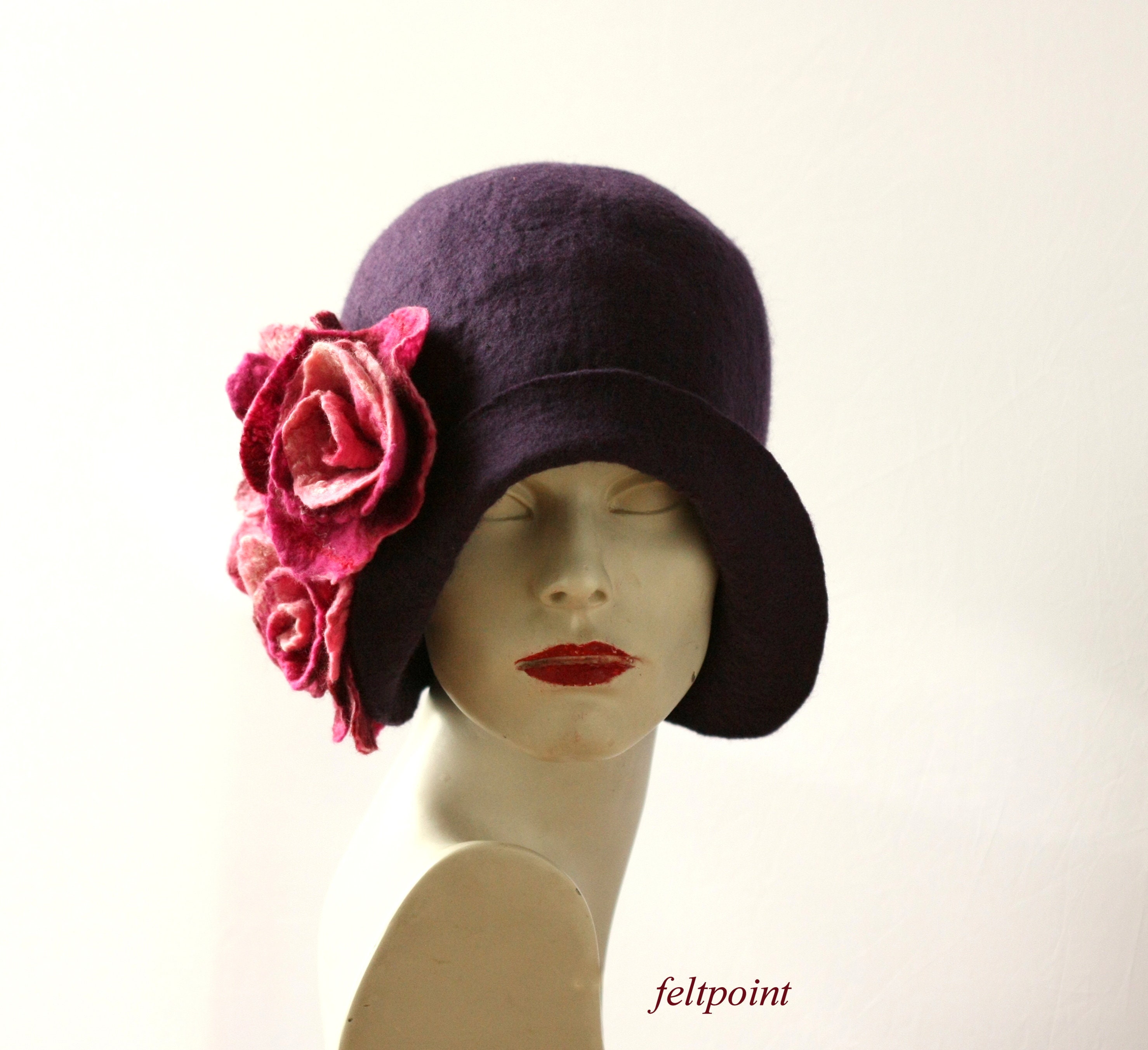 さらに100円引き◆MISCHIEF◆FLOWER CORSAGE CLOCHET HAT さらに100円引き◇MISCHIEF◇FLOWER CORSAGE CLOCHET HAT