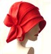 Felt Hat felt hats Cloche Hat Flapper 1920 Womens hats Red Hat Cloche hat Victorian 1920's  Wool Women's hat Cloche hats 