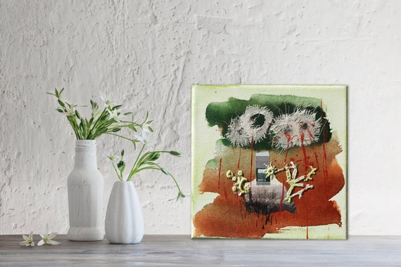 small canvas collage