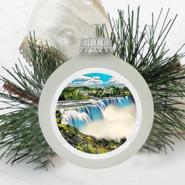 Niagara Falls Christmas Ornament 