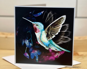 Hummingbird Greeting Card