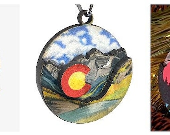 Colorado Seasons 3D-kerstboomversieringen ~ 3-delig cadeaupakket