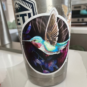 Hummingbird Sticker for your Yeti Mug