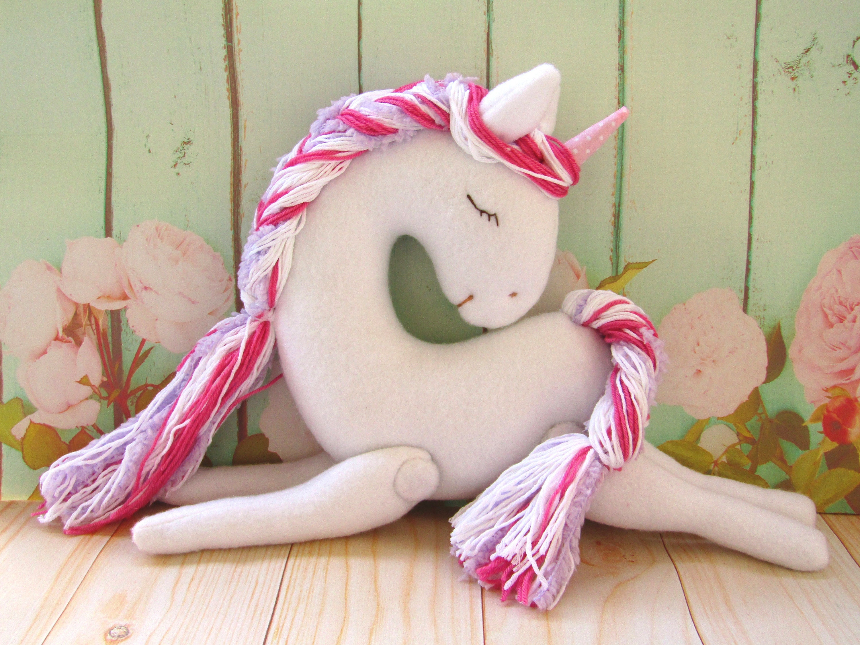 Unicorn Sewing Pattern Stuffed Unicorn PDF Pattern Soft Toy | Etsy