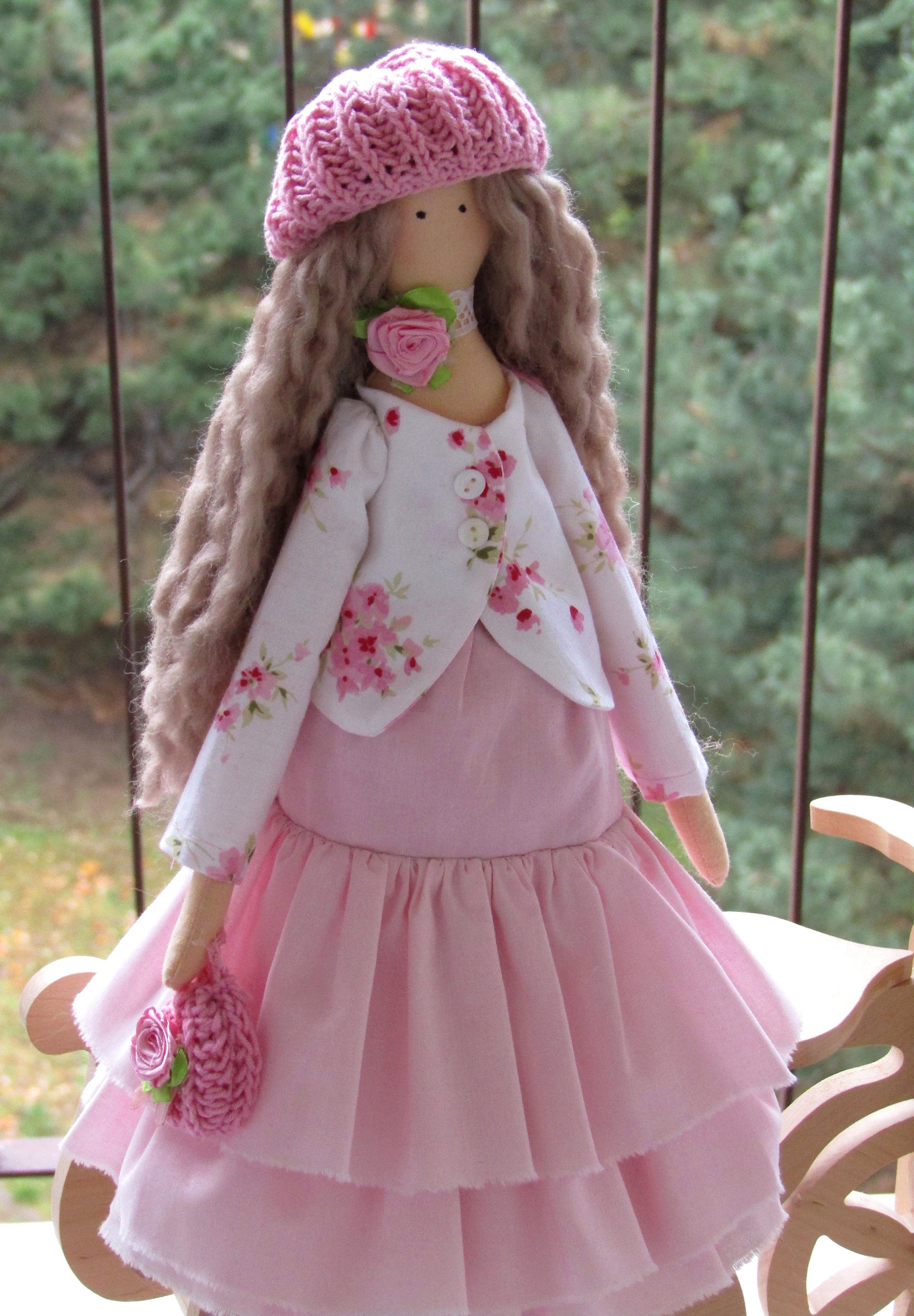 Cloth Tilda Doll OOAK Doll Handmade Doll Rag Doll Soft Doll | Etsy