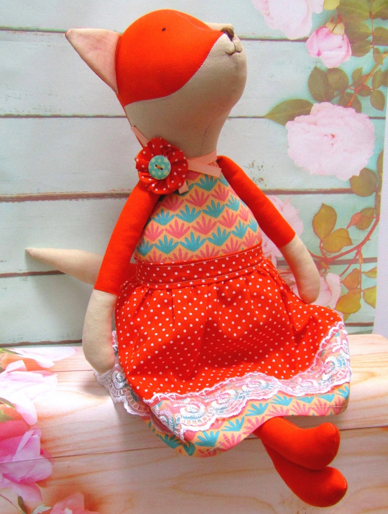 woodland fox stuffed animal