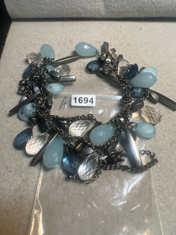Vintage  Plastic Shades of Blue Black and Clear C… - image 3