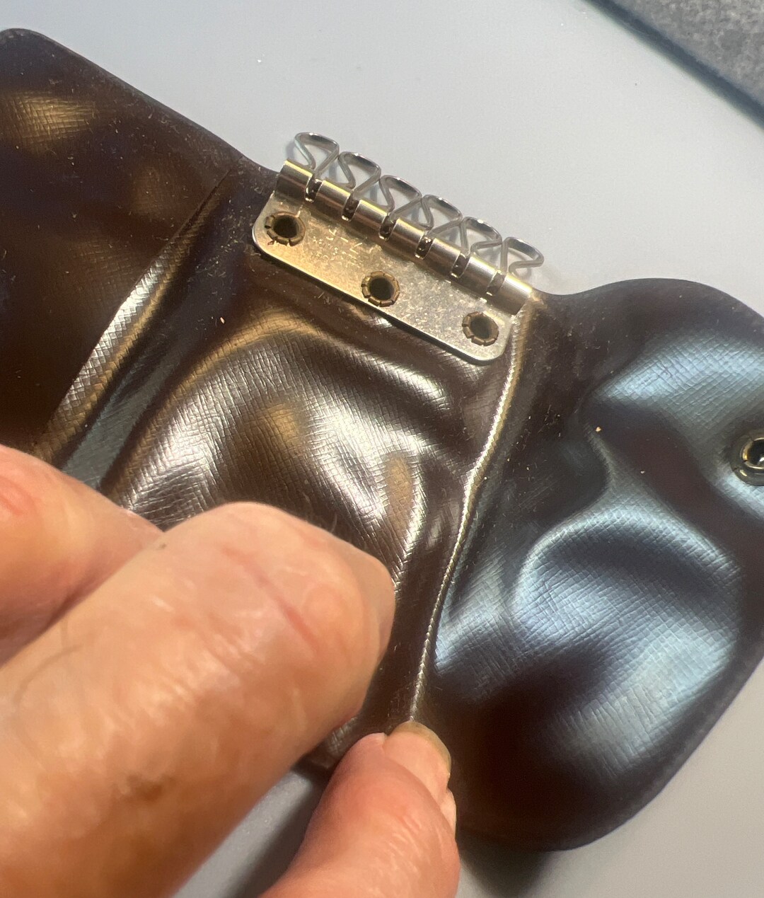 Vintage Brown Vinyl Multi Key Holder a697gr - Etsy