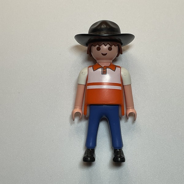 Playmobil Action Figure With Cowboy Hat (657)