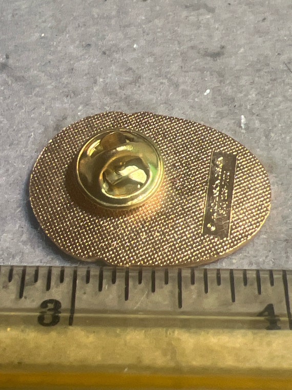 Vintage  Goldtone GE Pin Brooch (A1683gr) - image 2
