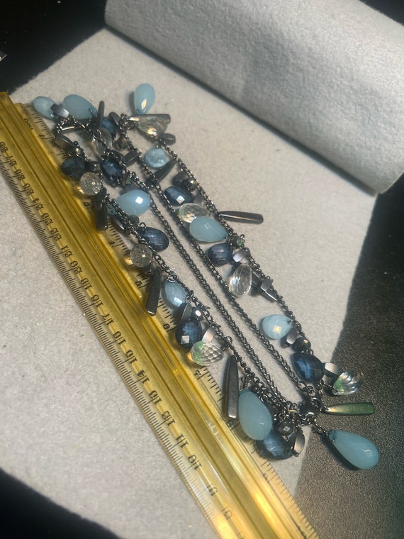 Vintage  Plastic Shades of Blue Black and Clear C… - image 2