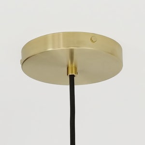 Copper Orb Light / Globe Pendant Light / Hanging Lamp / Copper Sphere / Dinning Table Lamp / Over Kitchen Island Light / UL listed image 5