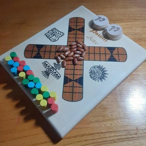 Patolli an Ancient Aztec Board Game - Etsy
