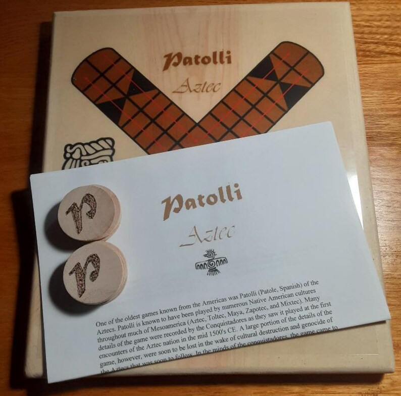 Patolli aztec Board Game - Etsy