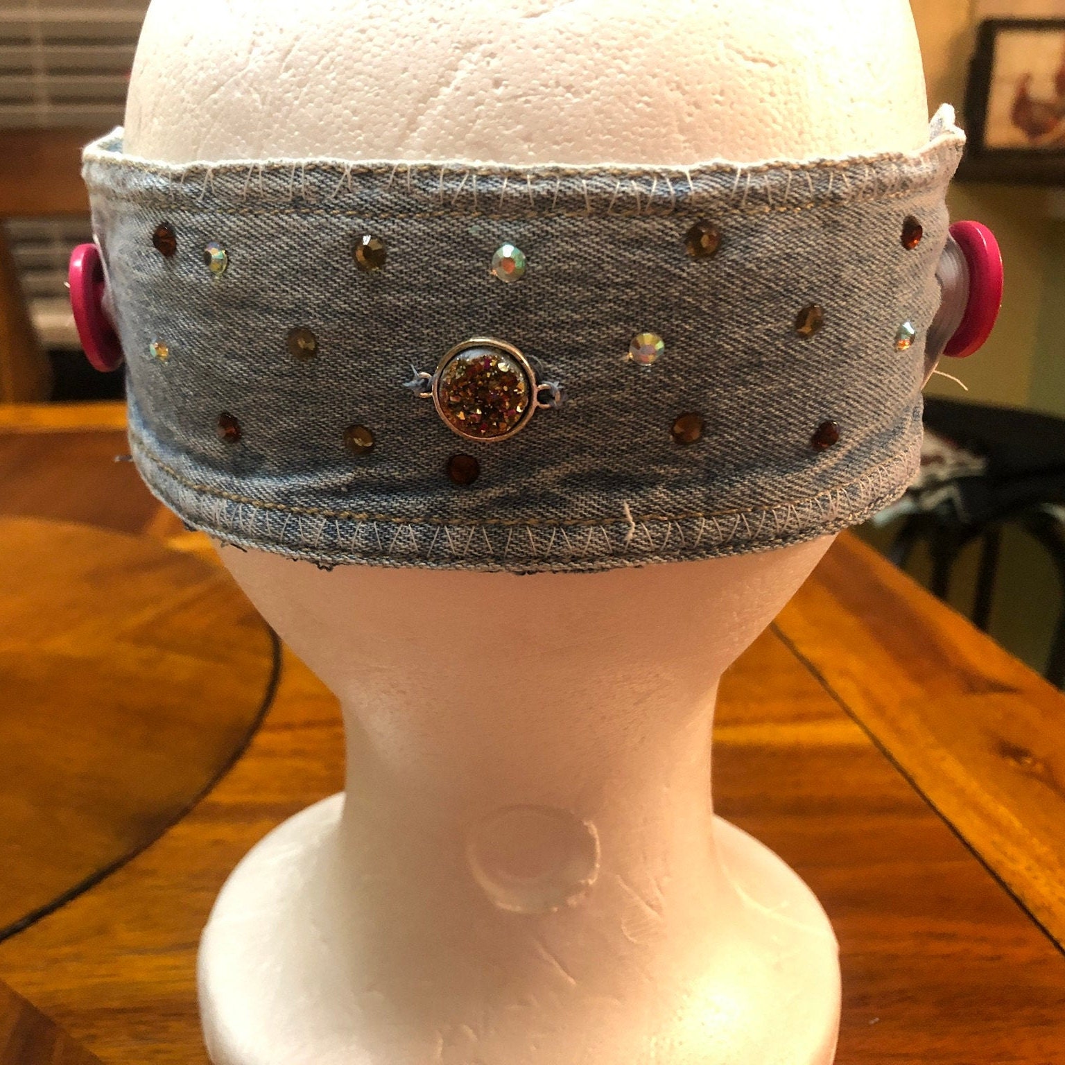 Ear saver for face mask button extender off the cuff button extender