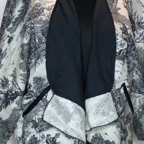 Womens kimonos choice select shops toile vintage easy fit One Size cream peach black green patchwork multiple lengths handmade cotton upcycled