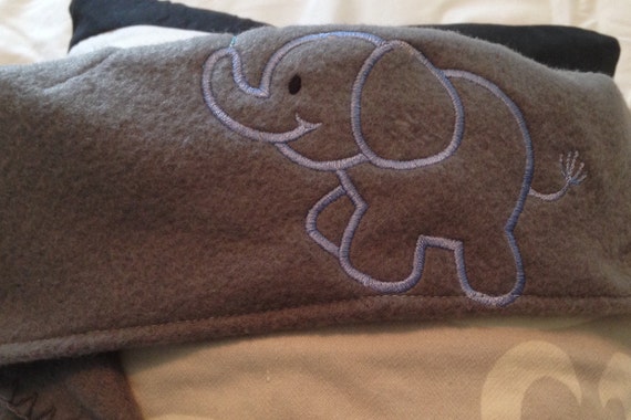 Kindermat Cover Child Sleep Mat Cover Gray Blue Elephant Etsy