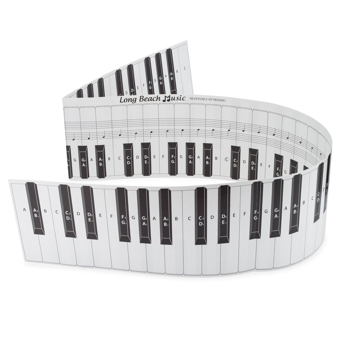 Practice Keyboard & Note Chart for Behind the Piano Keys - Etsy Canada