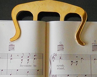 Music Page Holder- Gold Page Clip