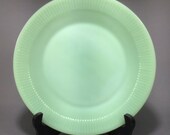 Vintage 9 1 8 Jadeite Green Glass Fire King Oven Ware Dinner Plate Jane Ray