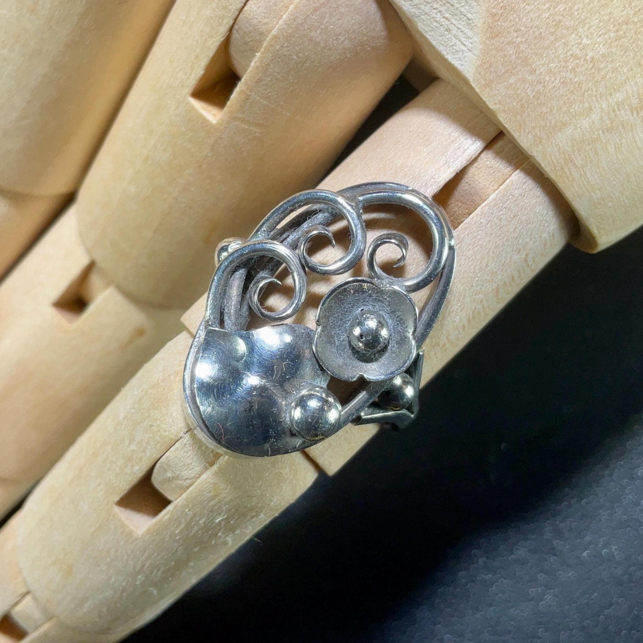 アクセサリー Tiger Eye Ring / Niels Erik From Tiger Eye Ring / Niels Erik From Vintage N. E. From Sterling