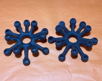 Vintage par JHQ para Dansk Designs Spider Candle Holders
