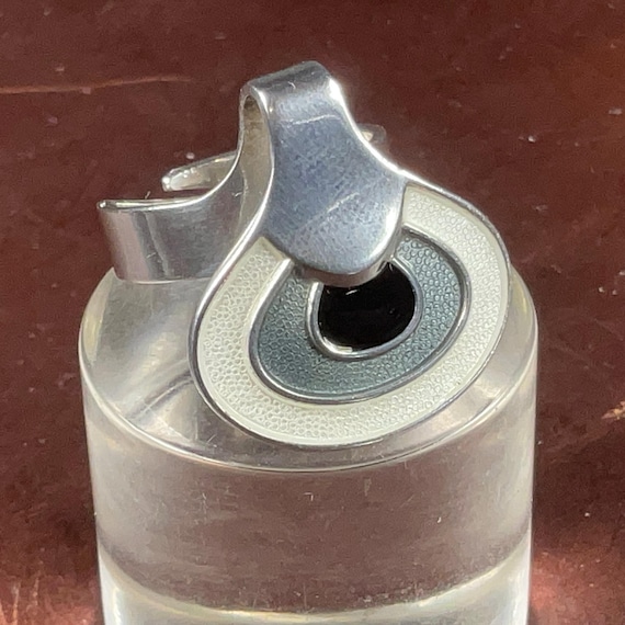 Toril Bjorg for David-Andersen - Enameled Sterlin… - image 1