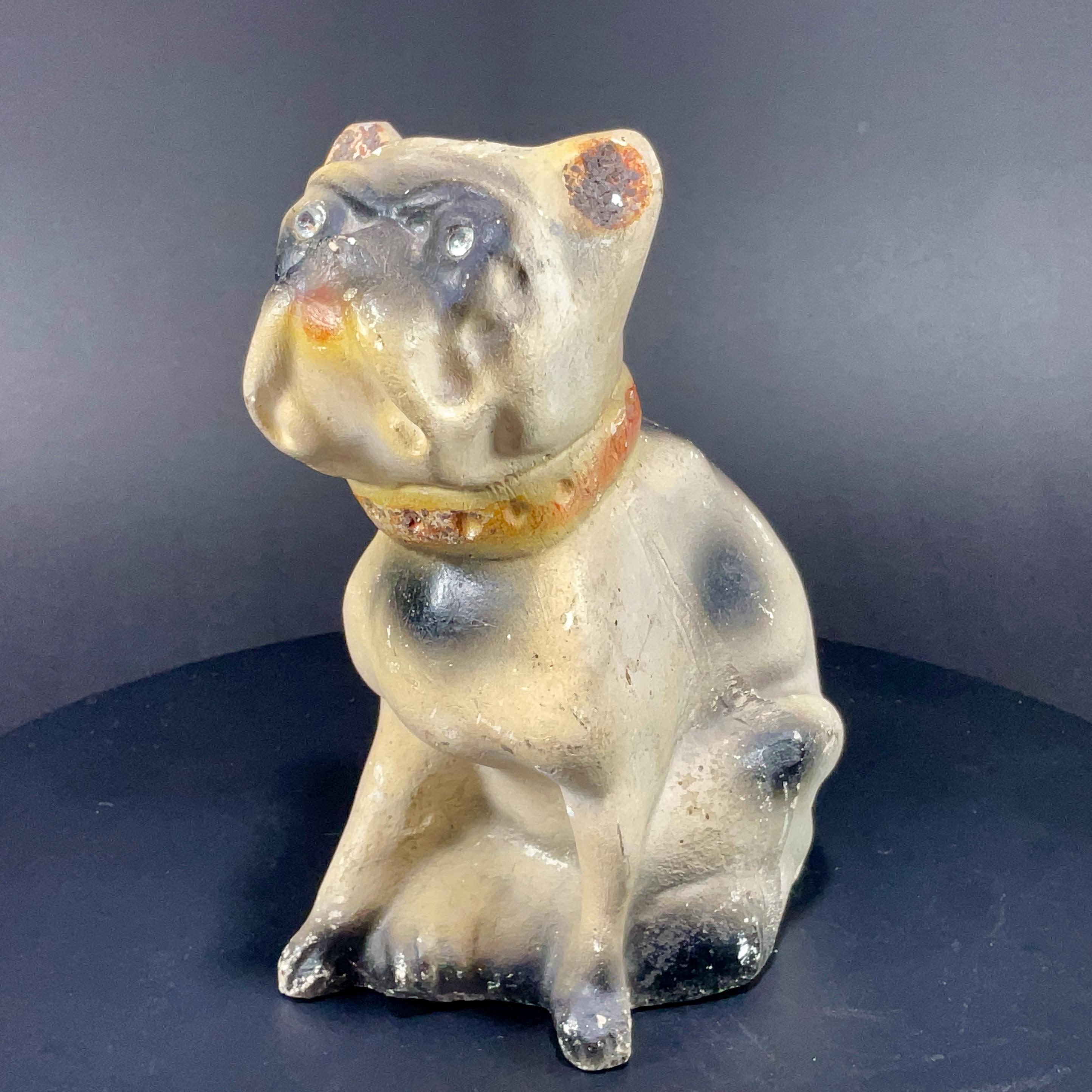 Carnival Chalkware Dog - Etsy