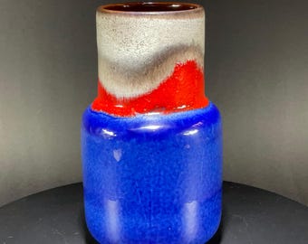 Vintage MCM Carstens W Germany Pottery Vase