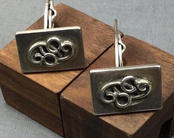 Vintage 830 Silver MCM Cufflinks Ernst Willy Knudsen
