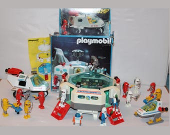 Playmobil Playmospace  3509 3534 3536 With GE5P Droid Robot + Extras