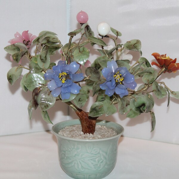 Glass Bonsai Tree Etsy