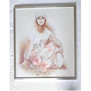 Large Vintage 1976 Sarah Moon Framed Signed Print – Moshgan