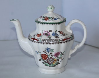 Spode England Chinese Rose Coffee Pot