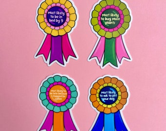 Award Stickers (Set of 4)