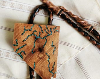Bolo Tie Nevada Rivers