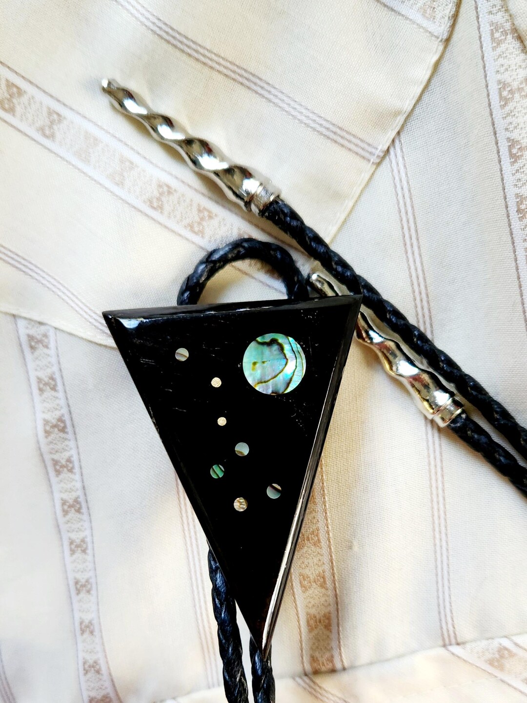 Crumrine Triangle Bolo Tie main image 1