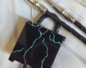 Bolo Tie New Mexico Rivers