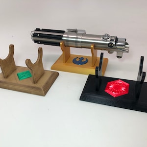 Customizable Lightsaber Stand for Star Wars Galaxy&#39;s Edge