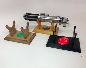Customizable Lightsaber Stand for Star Wars Galaxy's Edge