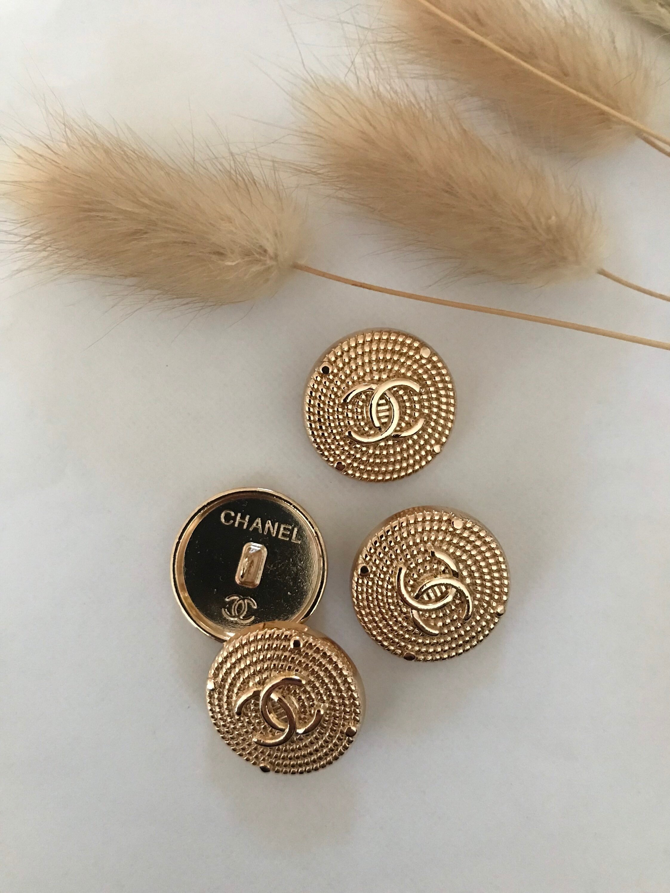 Chanel Buttons - Etsy