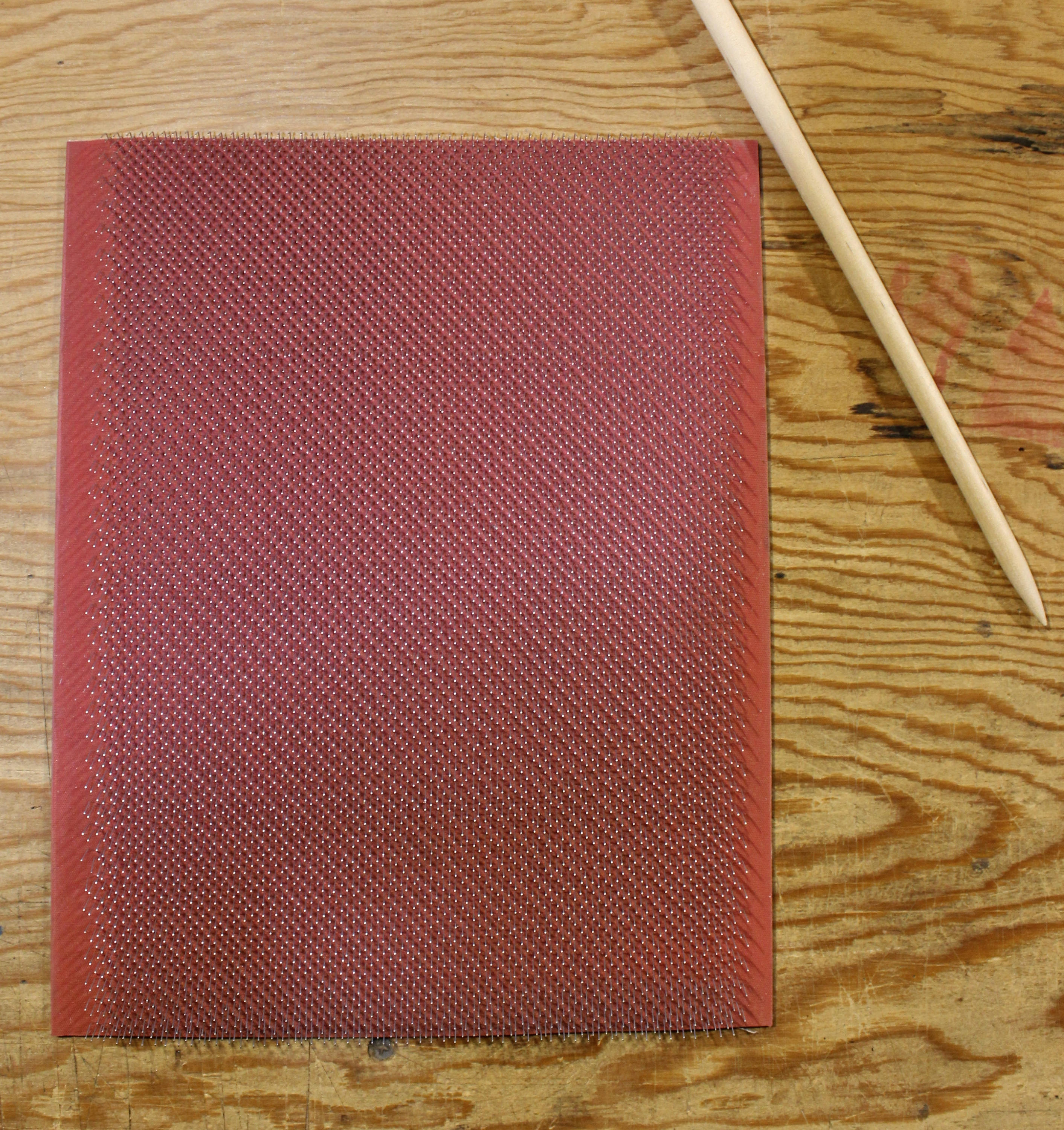 120 TPI Premium Carding Cloth With Red Foundation Color sold Etsy