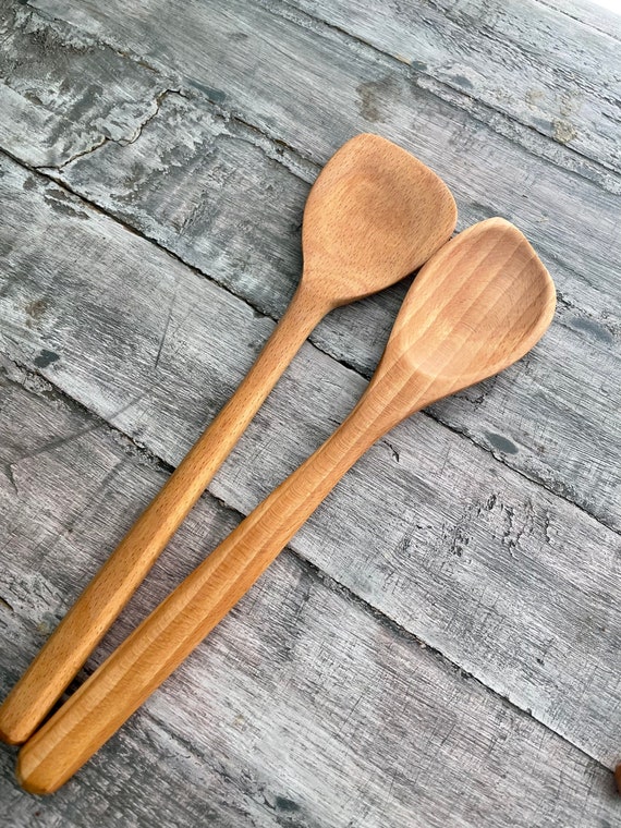 11-13 Inch Cypress Cooking & Serving Wooden Spoon/spatulas Right or Left  Handed Dreams Come True 