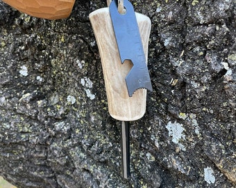 Allume-feu avec percuteur Bushcraft Antler : kit de survie