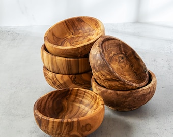 Petit bol en bois d'olivier