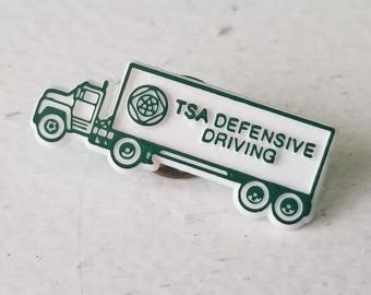 Transportation Safety Association Ontario Vintage Truck Pin, Canada