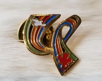 1983 Edmonton Universiade Games/FISU World University Games Pin. Canada.