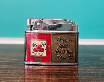 Vintage 1960s State Farm Insurance Promotional Pocket Lighter